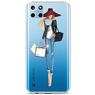 TopQ Cover Realme C25Y silicone Lady 2 70503 - Phone Cover
