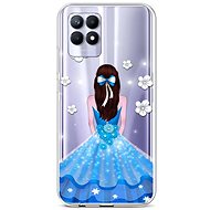 TopQ Cover Realme 8i silicone Blue Princess 69863 - Phone Cover