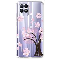 TopQ Cover Realme 8i silicone Cherry Tree 69858 - Phone Cover