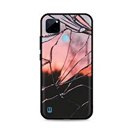 TopQ Cover LUXURY Realme C21Y solid Pink Broken 69745 - Phone Cover