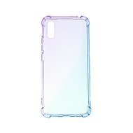 TopQ Cover Xiaomi Redmi 9A silicone Shock rainbow purple-blue 52150 - Phone Cover