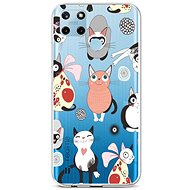 TopQ Cover Realme C25Y silicone Cats 2 70615 - Phone Cover