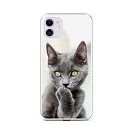TopQ Cover iPhone 11 silicone Kitten 58815 - Phone Cover