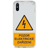 TopQ Cover Xiaomi Redmi 9A silicone Attention electrical device 51293 - Phone Cover