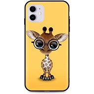 TopQ Cover iPhone 11 silicone Cute Giraffe 48898 - Phone Cover