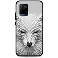 TopQ Cover LUXURY Vivo Y33s solid White wolf 69526 - Phone Cover