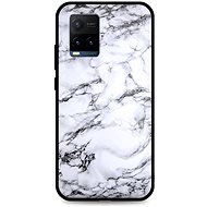 TopQ Cover LUXURY Vivo Y21s solid Marble White 69235 - Phone Cover