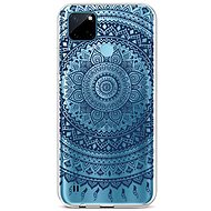 TopQ Cover Realme C21Y silicone Navy Mandala 69927 - Phone Cover