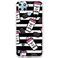 TopQ Cover Realme C25Y silicone Cups 70621 - Phone Cover