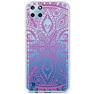 TopQ Cover Realme C25Y silicone Violet Mandala 70607 - Phone Cover