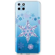 TopQ Cover Realme C25Y silicone Snowflake 70606 - Phone Cover