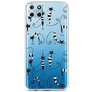 TopQ Cover Realme C25Y silicone Cats 1 70595 - Phone Cover