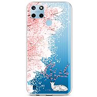 TopQ Cover Realme C25Y silicone Blooming Deer 70586 - Phone Cover