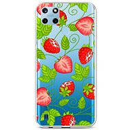 TopQ Cover Realme C25Y silicone Strawberries 70577 - Phone Cover