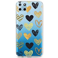TopQ Cover Realme C25Y silicone Heart 70576 - Phone Cover