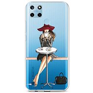 TopQ Cover Realme C25Y silicone Lady 6 70504 - Phone Cover