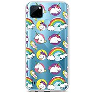 TopQ Cover Realme C21Y silicone Chunky Unicorns 69925 - Phone Cover