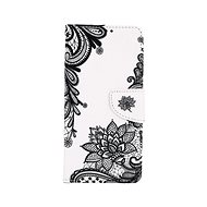 TopQ Case Samsung A12 book pattern lace 57048 - Phone Case