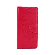 TopQ Case Xiaomi Redmi 9A book Butterfly pink 53943 - Phone Case
