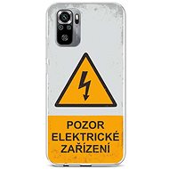 TopQ Cover Xiaomi Redmi Note 10S silicone Attention electrical device 62755 - Phone Cover