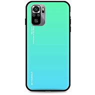 TopQ Cover LUXURY Xiaomi Redmi Note 10S solid rainbow green 62243 - Phone Cover