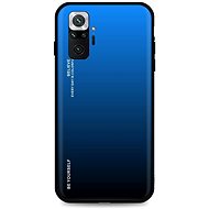 TopQ Cover LUXURY Xiaomi Redmi Note 10 Pro solid rainbow blue 58031 - Phone Cover