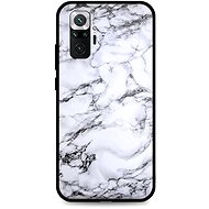 TopQ Cover LUXURY Xiaomi Redmi Note 10 Pro solid Marble White 58022 - Phone Cover