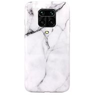 TopQ Cover Xiaomi Redmi Note 9 Pro silicone Marble white 54079 - Phone Cover