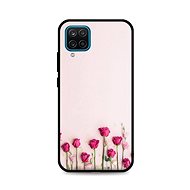 TopQ Cover Samsung A12 silicone Roses 56686 - Phone Cover