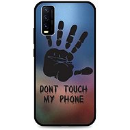 TopQ Cover LUXURY Vivo Y20s solid Don´t Touch Hand 70916 - Phone Cover