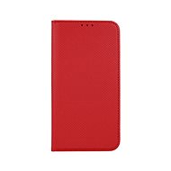 TopQ Case iPhone 12 Smart Magnet Booklet Red 51732 - Phone Case