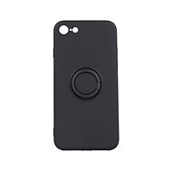 Vennus Cover RING iPhone SE 2022 silicone black 71045 - Phone Cover