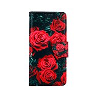 TopQ Case Xiaomi Redmi Note 9 booklet Red roses 60112 - Phone Case