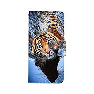 TopQ Case Xiaomi Redmi Note 9 Book Brown Tiger 60084 - Phone Case