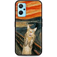 TopQ Cover Realme 9i silicone Scared Cat 71170 - Phone Cover