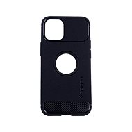 Spigen Cover Rugged Armor iPhone 12 mini silicone black 53752 - Phone Cover