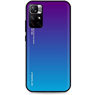 TopQ Cover LUXURY Xiaomi Poco M4 Pro 5G solid rainbow purple 70947 - Phone Cover