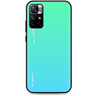 TopQ Cover LUXURY Xiaomi Poco M4 Pro 5G solid rainbow green 70945 - Phone Cover