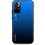 TopQ Cover LUXURY Xiaomi Poco M4 Pro 5G solid rainbow blue 70944 - Phone Cover