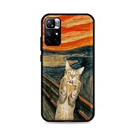 TopQ Cover Xiaomi Poco M4 Pro 5G silicone Scared Cat 71435 - Phone Cover