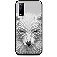 TopQ Cover LUXURY Vivo Y11s solid White wolf 71547 - Phone Cover