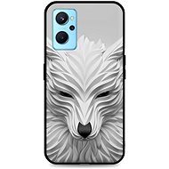 TopQ Cover LUXURY Realme 9i solid White wolf 71102 - Phone Cover