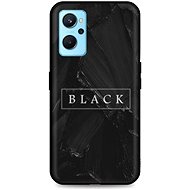 TopQ Cover LUXURY Realme 9i solid Black 71097 - Phone Cover