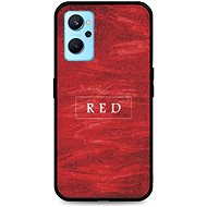 TopQ Cover LUXURY Realme 9i solid Red 71087 - Phone Cover