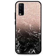 TopQ Cover LUXURY Vivo Y20s solid Sparkling Marble 71551 - Phone Cover