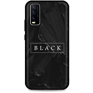 TopQ Cover LUXURY Vivo Y20s solid Black 70885 - Phone Cover