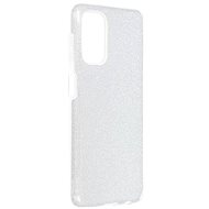 Forcell Cover Samsung A13 glitter silver 71712 - Phone Cover