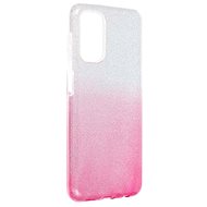 Forcell Cover Samsung A13 glitter silver-pink 71704 - Phone Cover