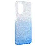 Forcell Cover Samsung A13 glitter silver-blue 71697 - Phone Cover