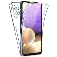 Forcell Cover Samsung A13 hard 360° front + rear transparent 71755 - Phone Cover